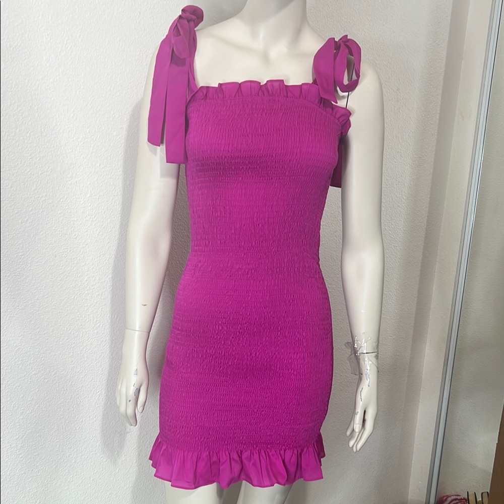 Glam Pink Sleeveless Dress